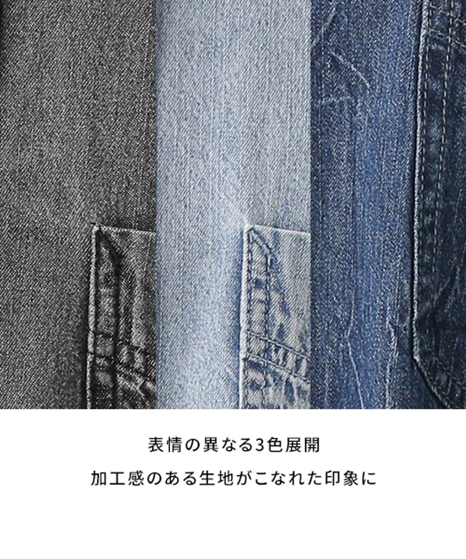 【WEB先行予約】デニムBIGチュニックシャツ